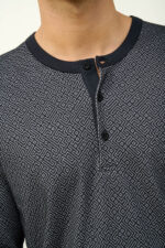 Ανδρική Βαμβακερή Πυτζάμα με Πατιλέτα - Image 3