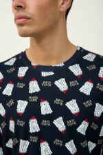 Βαμβακερή Ανδρική Πυτζάμα με Μανσέτες - Image 3