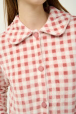 Γυναικεία Fleece Ρόμπα με Κουμπιά - Image 3