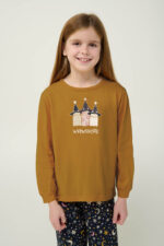 Παιδική Βαμβακερή Πυτζάμα με Μανσέτες - Image 3