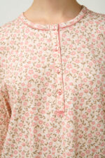 Γυναικεία Βαμβακερή Πυτζάμα με Πατιλέτα - Image 3