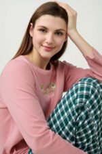 Βαμβακερή Χειμερινή Γυναικεία Πυτζάμα - Image 3