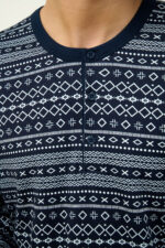 Ανδιρκή Βαμβακερή Πυτζάμα με Πατιλέτα - Image 3