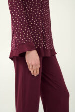 Γυναικεία Πουά Πυτζάμα Micromodal - Image 3