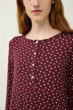 Γυναικεία Πουά Πυτζάμα Micromodal με Πατιλέτα - Image 3