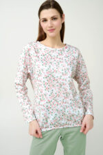 Γυναικεία Φούτερ Πυτζάμα με Μανσέτες - Image 3