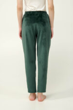 Μονόχρωμο Γυναικείο Παντελόνι Velvet - Image 3
