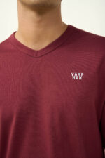 Ανδρική Βαμβακερή Πυτζάμα με V λαιμόκοψη - Image 3