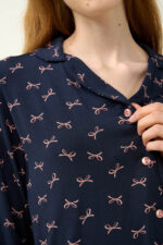 Γυναικεία Πυτζάμα Micromodal με Κουμπιά - Image 3