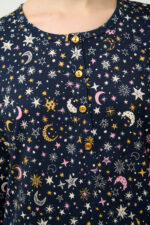 Βαμβακερή Γυναικεία Πυτζάμα με Μανσέτες - Image 3