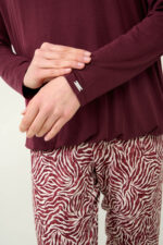 Χειμερινή Γυναικεία Πυτζάμα Micromodal - Image 3