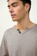 Πυτζάμες Ανδρικές Πικέ V-Λαιμόκοψη - Image 3