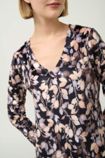 Γυναικείο Φλοράλ Φόρεμα Velvet - Image 3