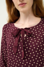 Χειμερινό Micromodal Πουά Νυχτικό - Image 3