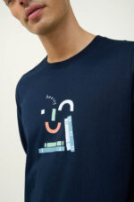 Ανδρική Βαμβακερή Πυτζάμα με Μανσέτες - Image 3