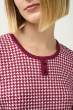 Βαμβακερό Νυχτικό Pied de Poule - Image 3