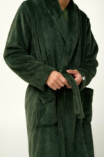 Μακριά Ανδρική Σταυρωτή Ρόμπα - Image 3