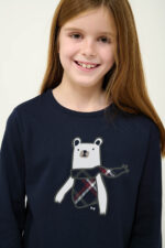 Παιδική Βαμβακερή Πυτζάμα με Μανσέτες - Image 3