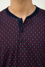 Ανδρική Βαμβακερή Πυτζάμα με Πατιλέτα - Image 3