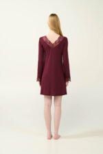 Νυχτικό Micromodal με Δαντέλα - Image 3