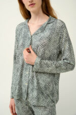 Κουμπωτή Γυναικεία Πυτζάμα Micromodal - Image 3