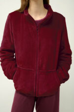 Γυναικεία Fleece Ζακέτα με Φερμουάρ - Image 3