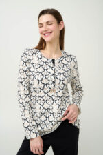 Βαμβακερή Γυναικεία Πυτζάμα με Πατιλέτα - Image 3