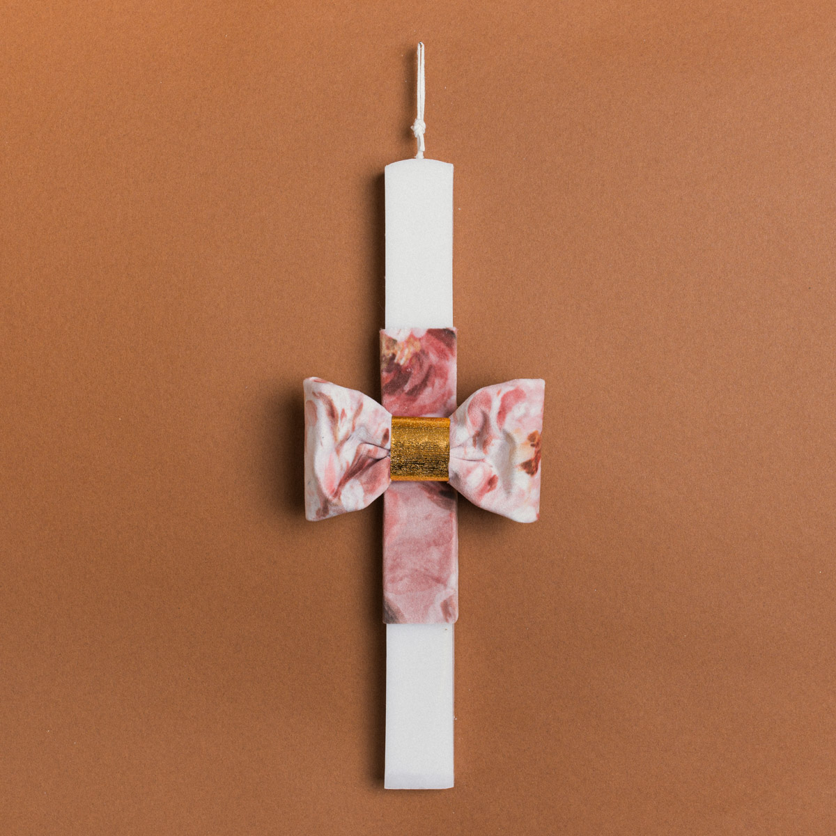 3f461149-66fc-4e30-a465-cfa967303c02 Beauty Home ΛΑΜΠΑΔΑ 33cm ΦΛΟΡΑΛ ΦΙΟΓΚΟΣ ΒΕΛΟΥΔΟ ΡΟΖ ΣΕ ΣΥΣΚΕΥΑΣΙΑ ΔΩΡΟΥ - Image 1