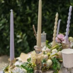 Beauty Home 2 Κεριά Απαλό Κίτρινο Ø2,2 x 25 cm - Image 2