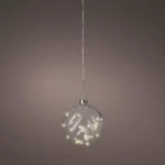 Beauty Home ΦΑΝΑΡΙ ΕΣΩΤΕΡΙΚΟΥ ΧΩΡΟΥ ΜΠΑΛΑ 14 CM ΜΕ LED - Image 2