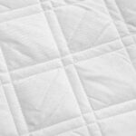 Beauty Home Καπιτονέ-Αδιάβροχο προστατευτικό στρώματος Λευκό - Image 4