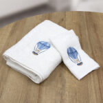 LINO ΣΕΤ ΠΕΤΣΕΤΕΣ PALONCINO WHITE/BLUE 2ΤΜΧ - Image 2