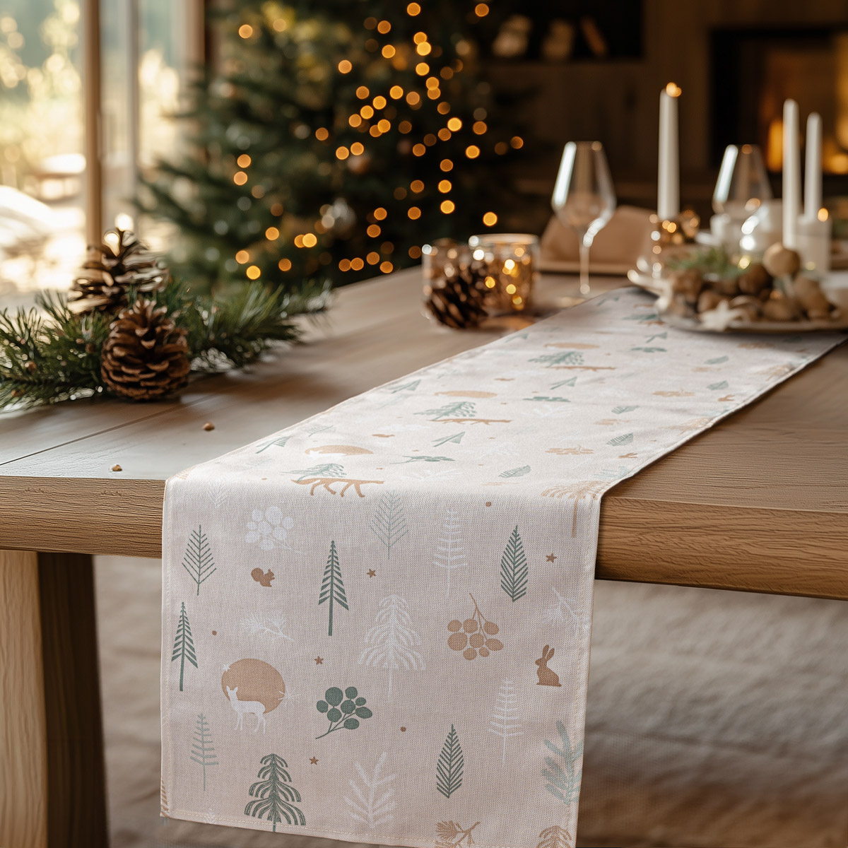 491084 Beauty Home ΡΑΝΝΕΡ ΧΕΙΜΕΡΙΝΟ ΔΑΣΟΣ - Image 1