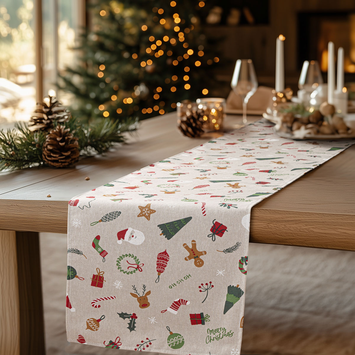 491521 Beauty Home ΡΑΝΝΕΡ ΧΡΙΣΤΟΥΓΕΝΝΙΑΤΙΚΑ ΠΑΙΔΙΚΑ ΣΧΕΔΙΑ - Image 1