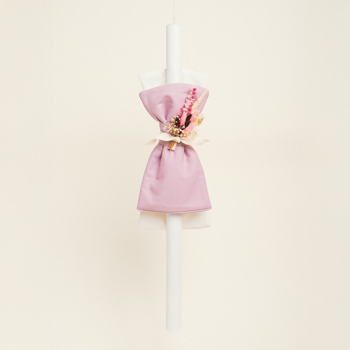 491f6103-9e5e-4403-8ca2-d6c44479a437 Beauty Home ΛΑΜΠΑΔΑ ΒΑΠΤΙΣΗΣ ΜΟΝΟΧΡΩΜΟ ΒΑΜΒΑΚΕΡΟ 100% ΣΑΠΙΟ ΜΗΛΟ - Image 1