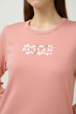 Χειμερινό Γυναικείο Βαμβακερό Νυχτικό - Image 4