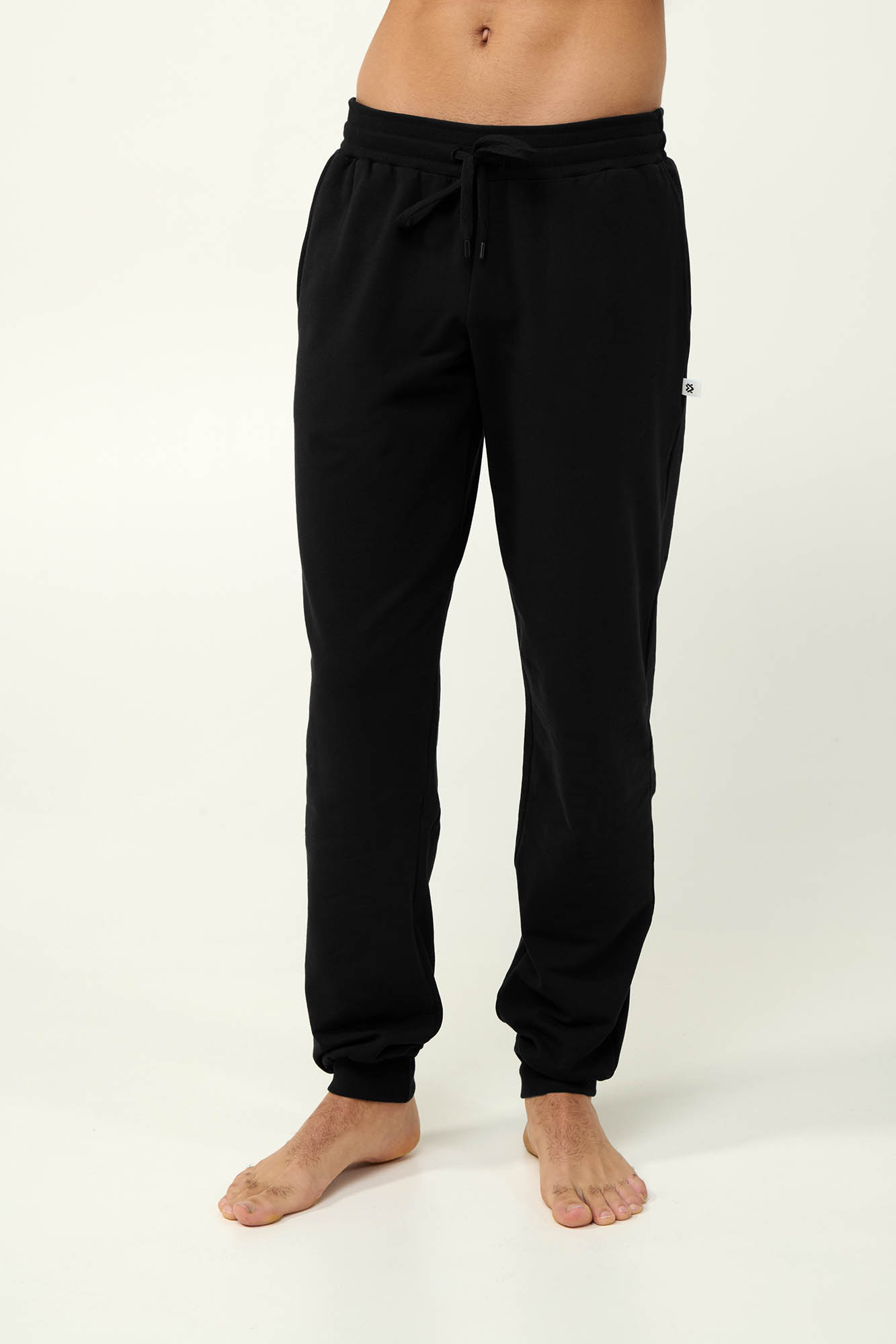 4_0019712650 Ανδρικό Παντελόνι Φούτερ με Μανσέτες - Image 1