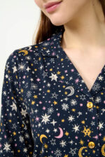 Γυναικεία Βαμβακερή Κουμπωτή Πυτζάμα - Image 4