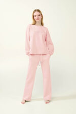 Γυναικεία Φούτερ Φόρμα με Μανσέτες