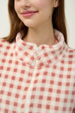 Γυναικεία Fleece Ρόμπα με Φερμουάρ - Image 4