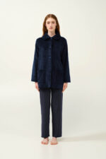 Γυναικεία Κουμπωτή Fleece Ρόμπα