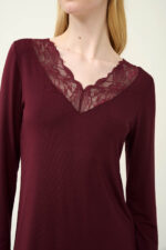 Νυχτικό Micromodal με Δαντέλα - Image 4