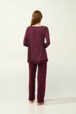 Γυναικεία Πουά Πυτζάμα Micromodal - Image 4