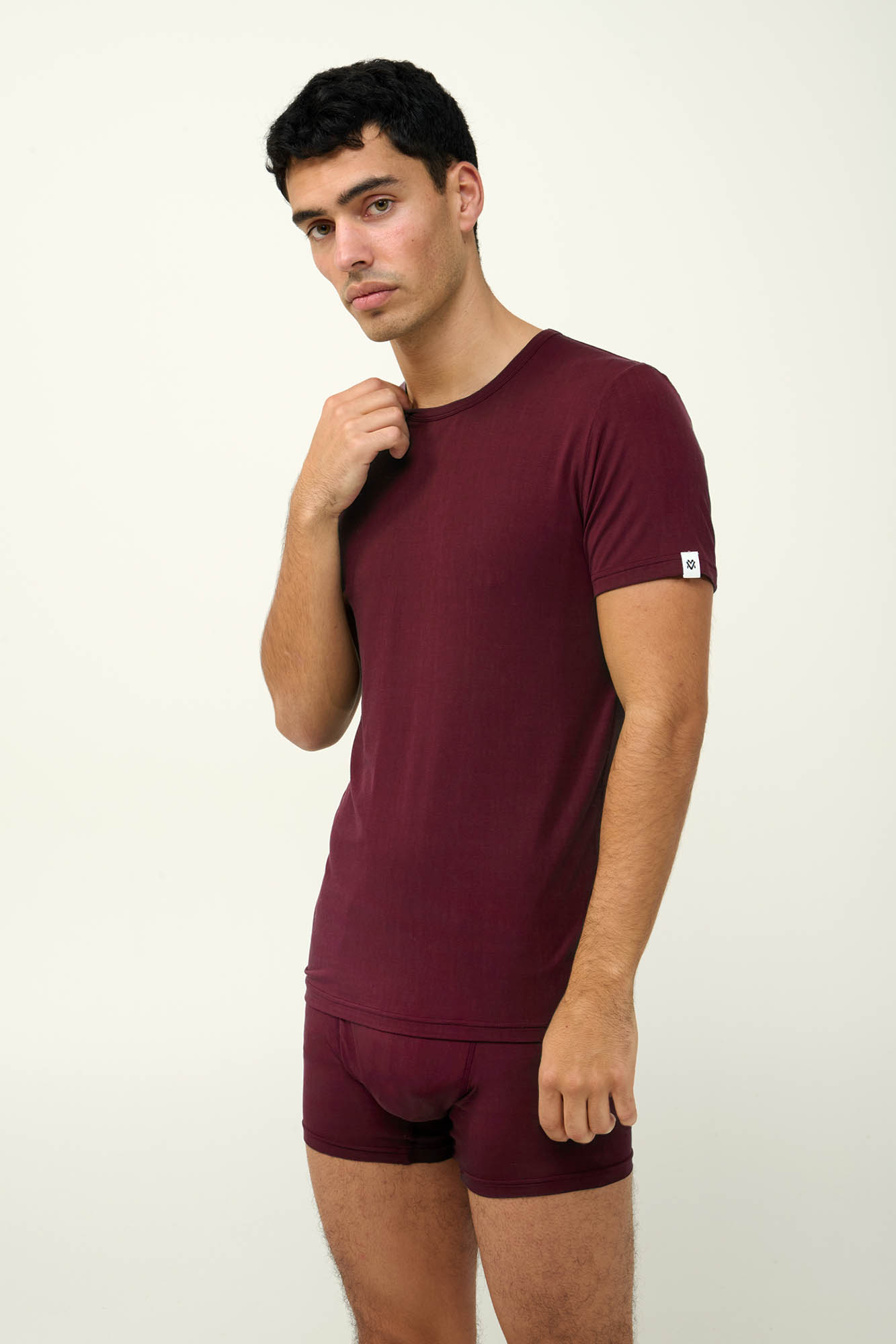 4_0786158363 Μονόχρωμο Ανδρικό Φανελάκι Micromodal - Image 1