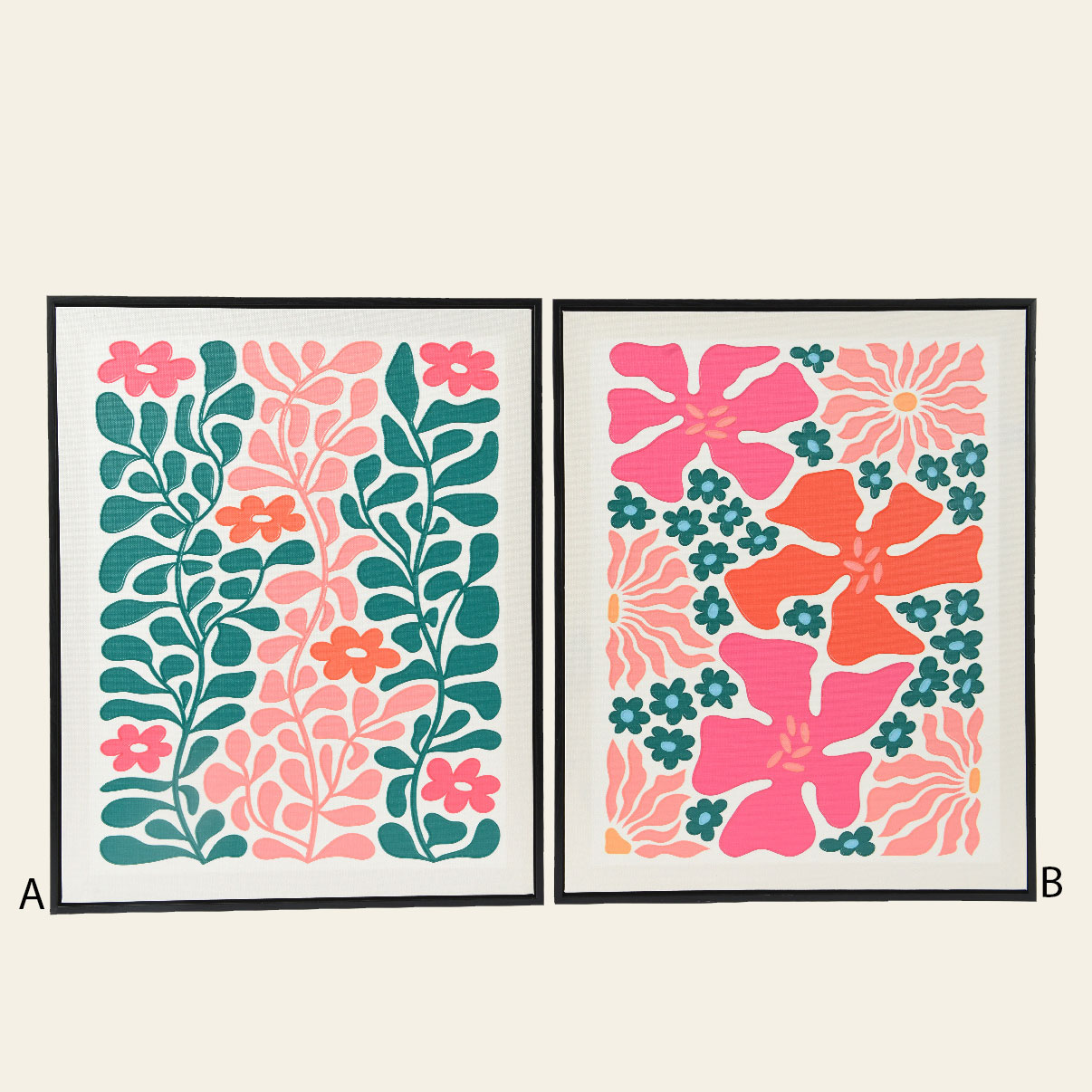 4cb7cc50-8057-4302-a8fe-52535a992b6d Beauty Home Πίνακας καμβάς με ανάγλυφο 3D, μαύρο MDF πλαίσιο 2.8 x 40 x 50 CM - Image 1