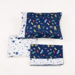 Beauty Home Σετ σεντόνια βρεφικά Art 5174 120x160 Μπλε - Image 2