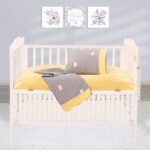 Beauty Home Σετ σεντόνια βρεφικά Art 5176 120x160 Κίτρινο