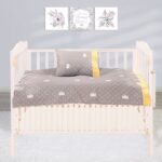 Beauty Home Σετ σεντόνια βρεφικά Art 5176 120x160 Κίτρινο - Image 3