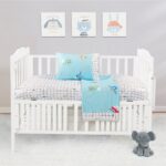 Beauty Home Σετ σεντόνια βρεφικά Art 5179 120x160 Γαλάζιο