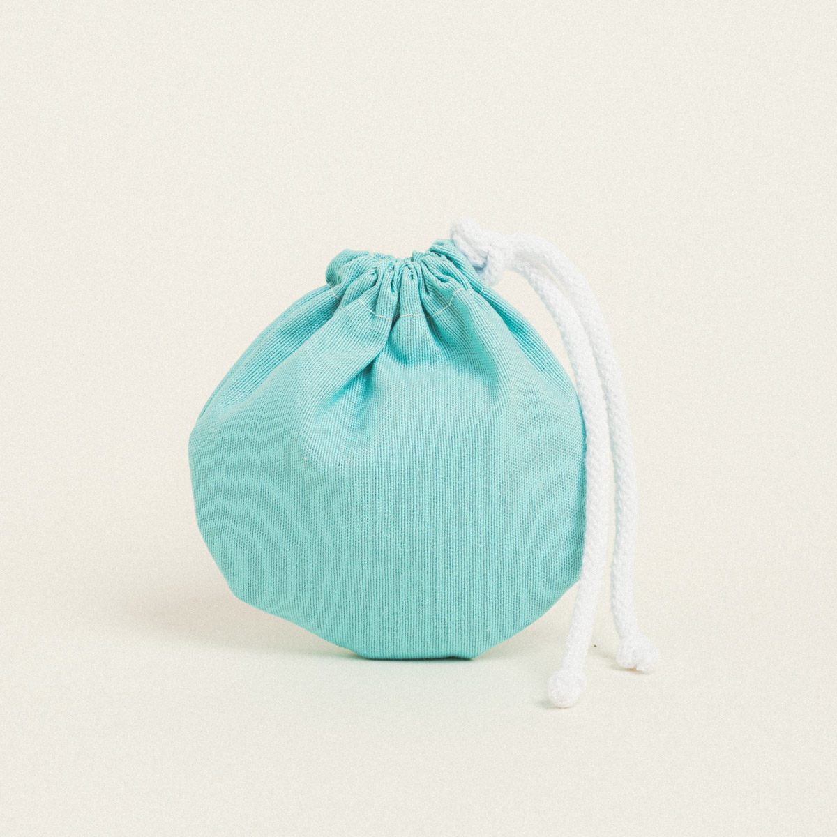 5299999121383-423 Beauty Home ΠΟΥΓΚΙ ΟΒΑΛ ΜΕ ΚΟΡΔΟΝΙ ΜΟΝΟΧΡΩΜΟ PREMIUM 13 x 14 cm - Image 1